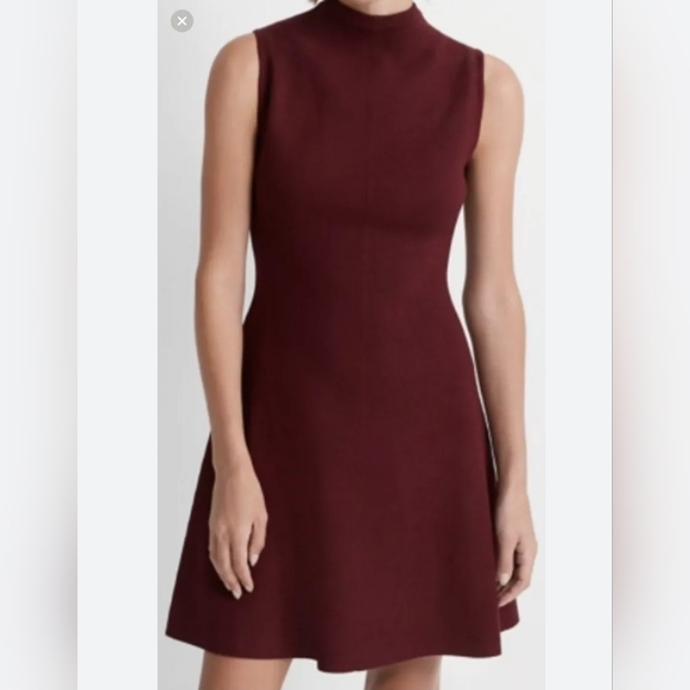 Club Monaco Nwt Kaytee Mock Neck Dress Size Extra Small.